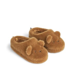 Liewood Aviaja Bear Slippers 24/25 Golden caramel - Liewood