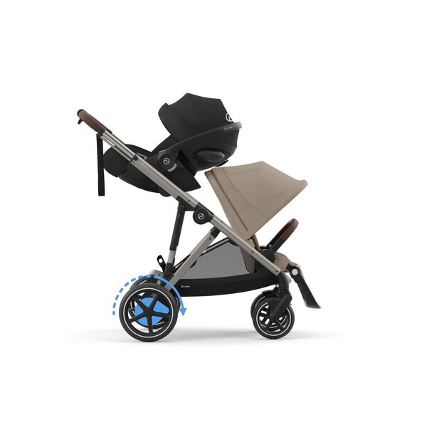 Cybex e-Gazelle S jalutuskäru Almond Beige - Cybex