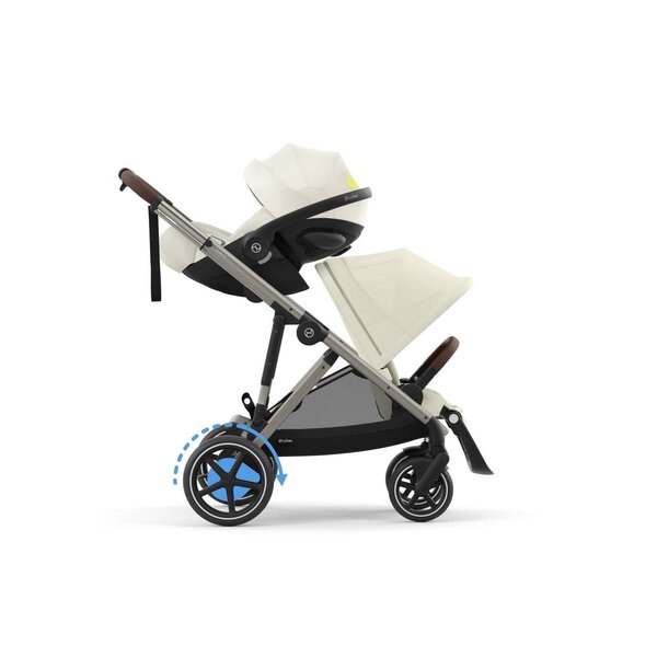 Cybex e-Gazelle S jalutuskäru Seashell Beige - Cybex