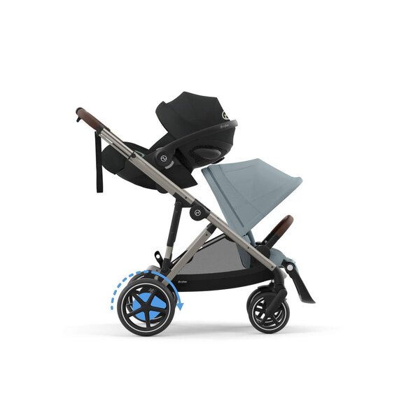 Cybex e-Gazelle S jalutuskäru Stormy Blue - Cybex