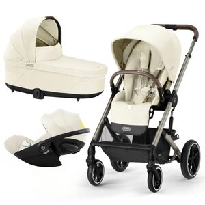 Cybex Balios S Lux stroller set Seashell Beige + Cloud G i-size Plus  - Cybex