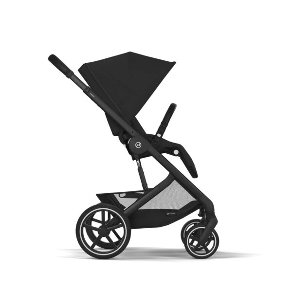 Cybex Balios S Lux vežimėlio komplektas Moon Black - Cybex