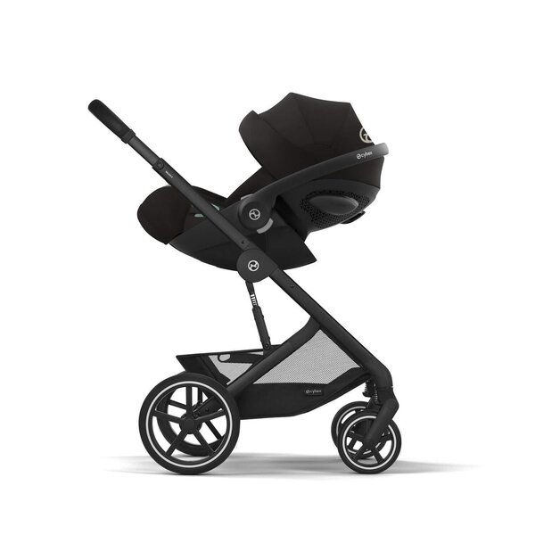 Cybex Balios S Lux vežimėlio komplektas Moon Black - Cybex