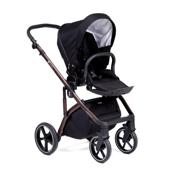 Nordbaby Active Plus kомплект коляски Brilliant Black, Bronze Black  - Nordbaby