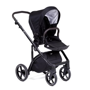 Nordbaby Active Plus stroller set Brilliant Black, Onyx Dark Brown - Nordbaby