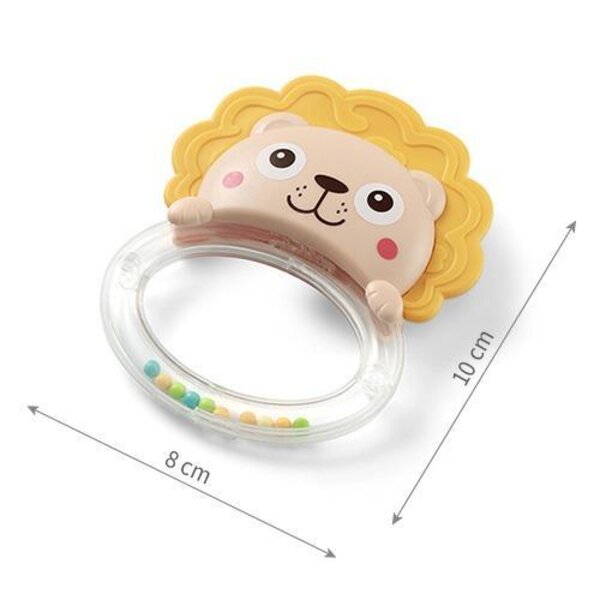 BabyOno rattle Lion Yellow - BabyOno