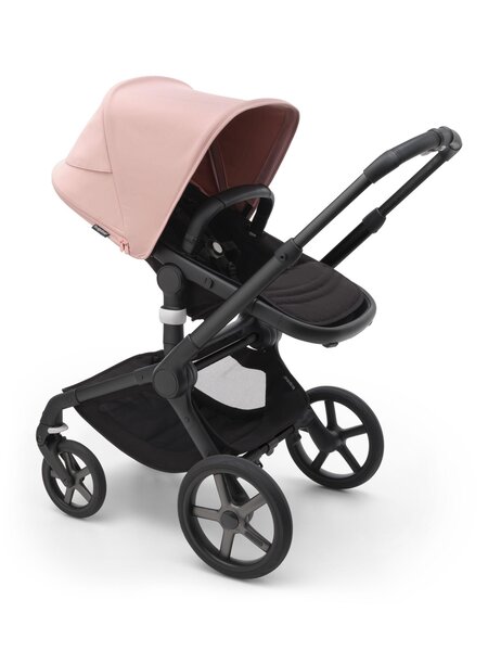 Bugaboo Fox 5 vankrikomplekt Black/Midnight Black, Morning Pink - Bugaboo