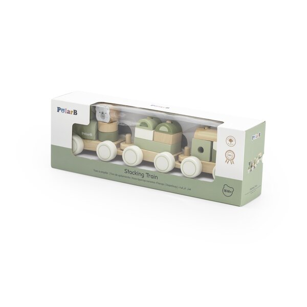 PolarB Stacking Train - Green - PolarB