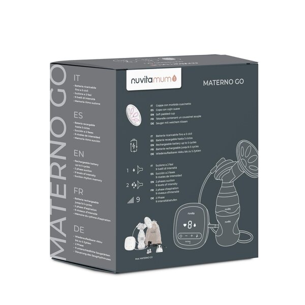 Nuvita single electric breast pump Materno Go - Nuvita