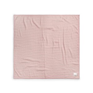 Elodie Details bambusest musliin tekk 80x80cm, Embroidery Anglaise Pink - Elodie Details