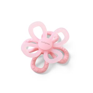 BabyOno silicone teether Flower Pink - BabyOno