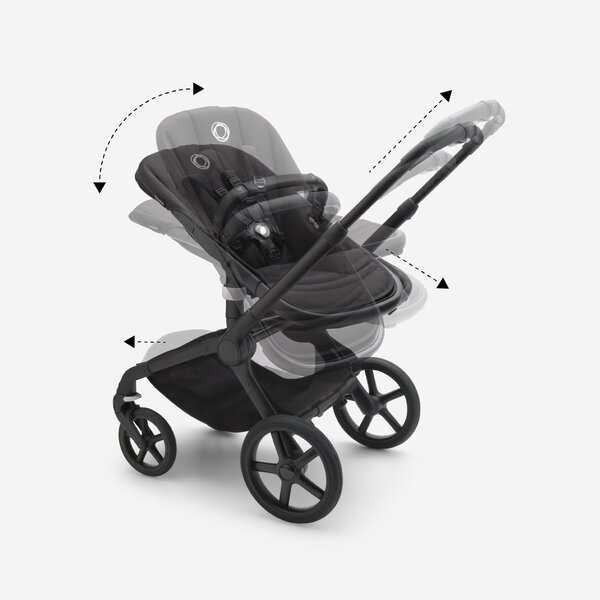 Bugaboo Fox 5 stroller set Black/Midnight Black, Midnight Black - Bugaboo