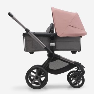 Bugaboo Fox 5 vankrikomplekt Graphite/Grey Melange, Morning Pink - Bugaboo