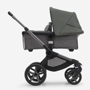 Bugaboo Fox 5 vankrikomplekt Graphite/Grey Melange, Forest Green - Bugaboo