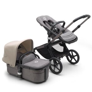 Bugaboo Fox 5 vankrikomplekt Graphite/Grey Melange, Desert Taupe - Bugaboo