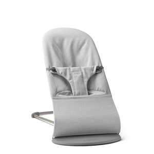 BabyBjörn bouncer Bliss, Light Grey, Woven/Melange - BabyBjörn