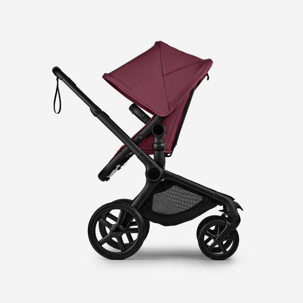 Bugaboo Fox 5 Renew vankrikomplekt Black/Dark Cherry - Bugaboo