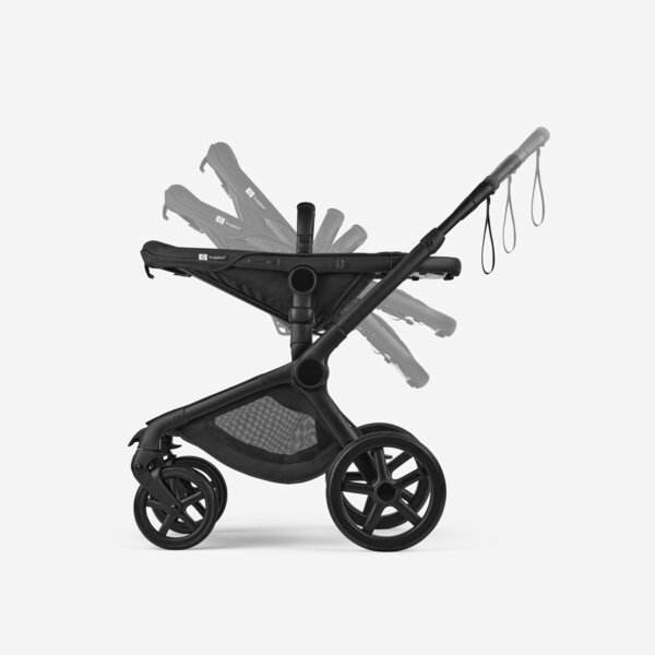 Bugaboo Fox 5 Renew vankrikomplekt Black/Dark Cherry - Bugaboo