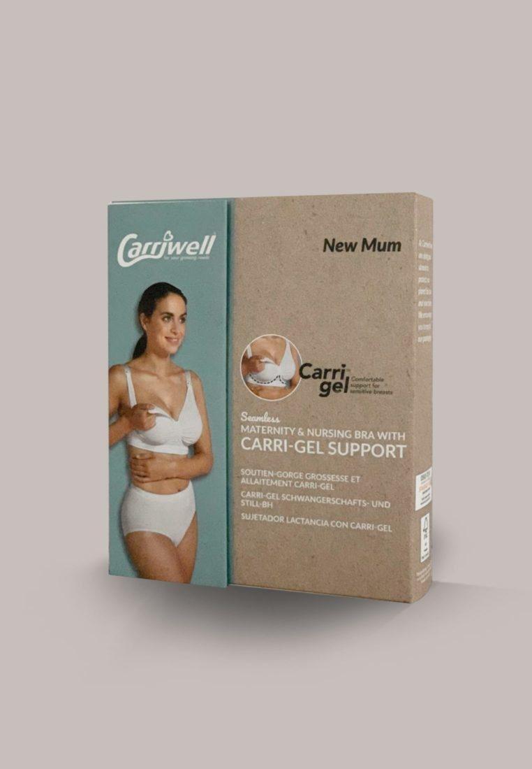 Carriwell CarriGel Seamless Breastfeeding Bra ™ Beige - Maternity