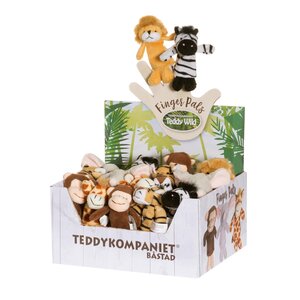 Teddykompaniet мягкие игрушки на палец Wild - Gerardos Toys