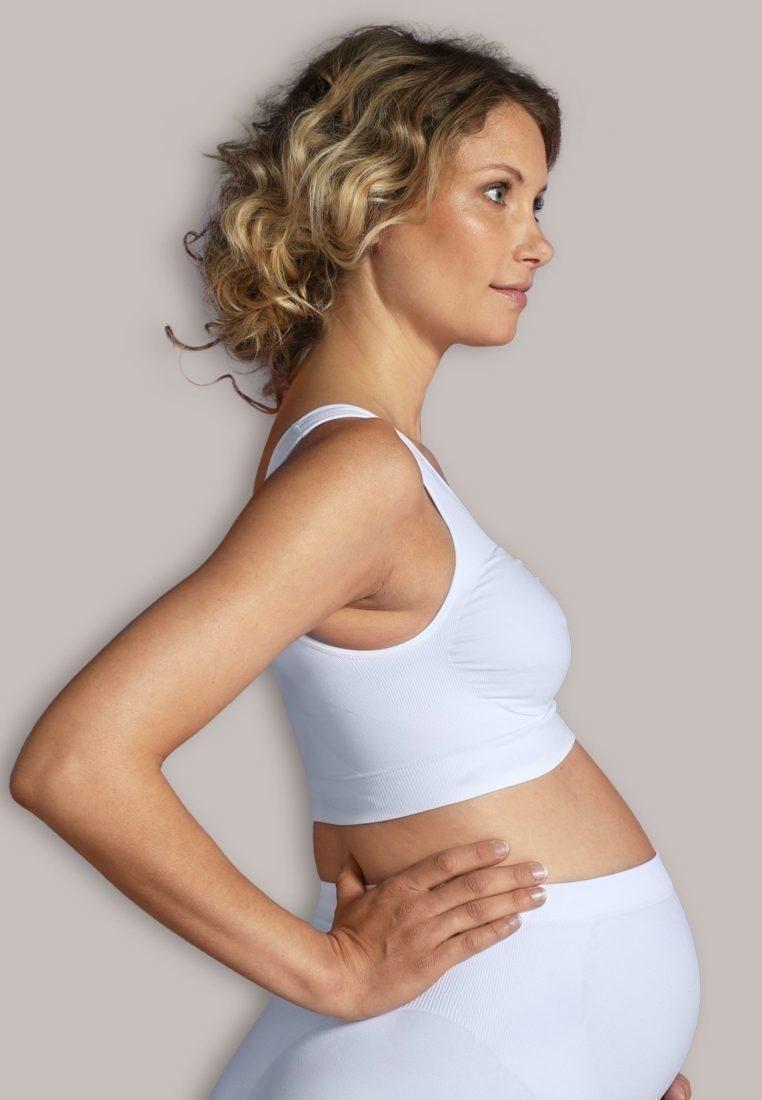 Nursing/maternity bra white Carriwell