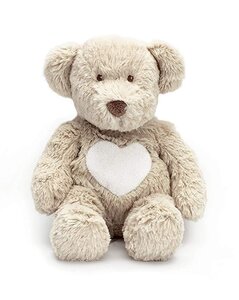 Teddykompaniet soft toy bear 28cm, Teddy Cream - Teddykompaniet